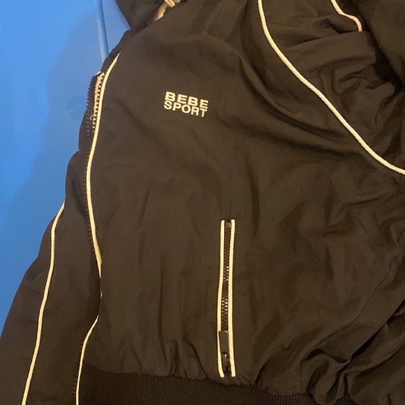 BEBE SPORT Black Cropped Jacket - Picture 6 of 9